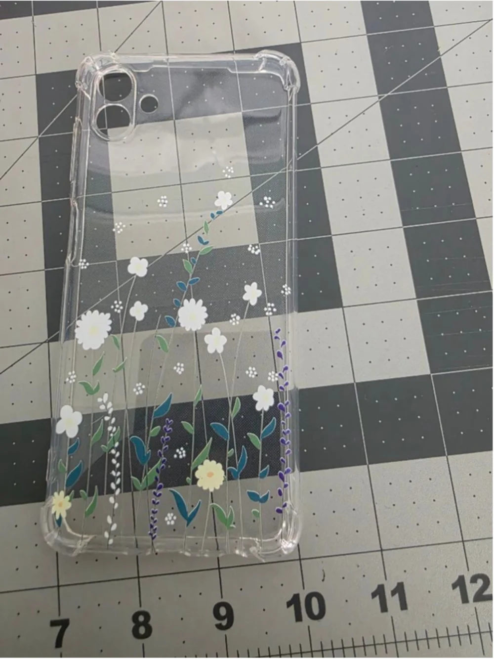 Clear‎ Floral Phone Case for Samsung SM A04/M13 5G